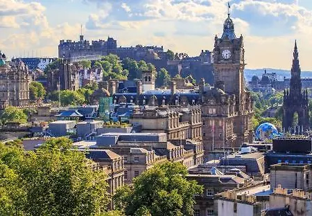 Bright Edinburgh Flat - City Center Eb7 Esterno foto
